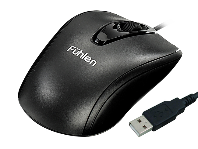 Chuột Fuhlen L102 Optical Black USB có hiệu năng sử dụng tốt